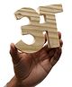 OpaToys Premium Wooden Educational & Learning toys, PreSchool toys - Hindi Alphabets (Jumbo)(13 Pieces) (? to ? ) | 2 Years +