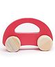 OpaToys WoodenPush & Pull Toy Emergency Toy Vehicle car Set - Pickup Taxi Car (Small Size)(Piece 1 ) - Development Toy, Indoor & Outdoor Toy  I 12 Months+