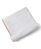 Malabar Baby Bamboo Pom Pom Swaddle - Peach & White
