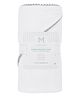 Malabar Baby Bamboo Cotton Pom Pom Hooded Towel L 34 x B 34 cm - Grey