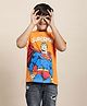 Kidsville DC Comics Super Heroes Featuring Half Sleeves Superman Printed Tee  - Orange
