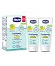 Chicco Dentifricio Toothpaste Apple and Banana Flavour Pack of 2 - 50 g Each