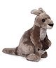 Wild Republic Cuddlekin Kangaroo Soft Toy Grey - Height 30 cm