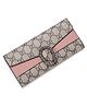 MOMISY PU Leather 11 Slot Girl's Credit Debit Card Holder Money Wallet Purse Clutch (Light pink)