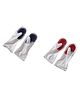 MOMISY Dish washing Gloves with Wash Scrubber Magic PVC Dish Washing Gloves Heat Resistant Glove Scrubber Pad Reusable Cleaning Gloves for Kitchen Multicolor Free Size 2 Pairs