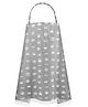 Canopy Nursing  Multi Use Cover Shopping Cart Cover Stroller Cover Infinity Scarf 360° Privacy Breastfeeding Protection Baby Shower Grey Crown