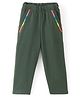Fido Cotton Jersey Full Length Leggings Solid Color - Green
