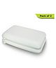 Cushows Memory Foam Classic  Pillow For Back & Side Sleepers With  Extra Large  Size PACK OF 2  - White