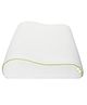 Cushows Memory Foam Contour Cervical Pillow For Relief From Neck Pain For Side Sleepers With Medium Size PACK OF 1 White