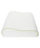 Cushows Memory Foam Contour Cervical Pillow For Relief From Neck Pain For Side Sleepers With Small Size PACK OF 1 White