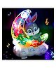 YAMAMA Transparent Gear Moon Rabbit Toy For Kids 360 - Multicolor