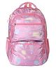 Passion Petals Printed School Backpack For Kids Pink - 19 Inch
