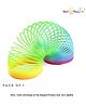 NeonateCare Magic Rainbow Spring Bouncy Expandable Slinky Toy for Kids Birthday Return Gifts - Multicolor
