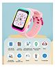 Spiky Rotatable Camera Habit Tracking Music Player Games Interactive Touchscreen Smart Watch - Pink