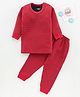 Bodycare Full Sleeves Thermal Set - Red