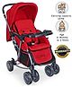 Babyhug 2 in 1 Rock and Roll Stroller Cum Rocker - Red