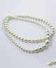 Aabacus  Pearls Dual Layered Necklace - Off White