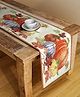 Arrabi Graphic TC Cotton Blend 4 SEATER Table Runner - Red