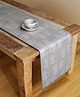 Arrabi Graphic TC Cotton Blend 4 SEATER Table Runner - White
