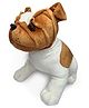 PunToon Kids Bull Dog Buddy Brown  Super Soft Toy  -  Height 66 cm