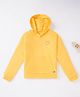 Ed a Mamma Cotton Full Sleeves Sweatshirt Heart Print - Yellow