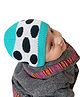 BHARATASYA 100% Cotton Knitted Polka Dot Designed  Cap - Green