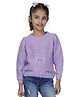 JoE Hazel Full Sleeves Owl Detailed Sweater - Lavendra