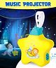 Fiddlerz Little Angel Baby Sleep Star Projector with Star Light Show and Music (Colour May Vary)
