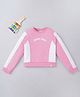 Ed-a-Mamma Sustainable  Cotton Full Sleeves Text Printed Sweatshirt - Pink