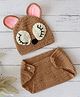 Woonie Deer Costume Photo Prop Set -  Brown