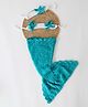 Woonie Mermaid Tale Costume     Photo Prop Set - Green