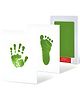 Bembika Baby Finger Print and Footprint Kit Inkpad For Kids Reusable Pad for Baby's - Light Green