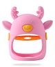 Bembika Deer Shape Baby Teether Toy -Pink
