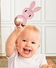 Bembika Rabbit Shape Baby Teether Toy -Pink