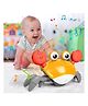 BitFeex Musical Moving Crawling Crab Baby Toys (Multicolor)
