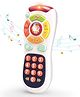 NEGOCIO Baby TV Remote Control Toys with Light Music Learning Remote Toys for Baby Toddlers Infants Kids Boys or Girls Birthday Gifts Holiday Stocking Stuffers Present 6 Months Up (Color May Vary)