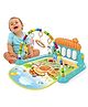 NEGOCIO Baby Play Mat Gym & Fitness Rack with Hanging Rattles Lights & Musical Keyboard Mat Piano Multi Function (Color May Vary)