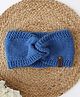 Woonie Twisted & Knitted Headband - Blue