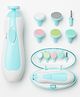 NeonateCare Baby Nail Trimmer Electric Safe Baby Nail Clippers Manicure Set Trim Polish Grooming kit for Newborn Toddler or Adults Toes Fingernails (Blue Nail Trimmer)