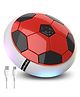 Mirana Air Football Neon Lite Type-C USB Rechargeable Hoverball Soccer Toy for Kids - Red
