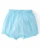 Babyhug 100% Cotton Knit Bloomer Floral Print Pack of 3 - Blue White & Yellow