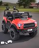 Battery Operated Ride On Jeep With Music and Lights - Red