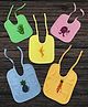 Tinycare Bibs with Fruits & Veggie Print Set of 12 - Multicolor
