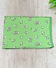 Tinycare Baby Bath Towel Rabbit Print L 90 x B 65 cm - Green