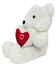 Lazy Baby Super Soft Fabric  Teddy Toy for Kids White -Height 53 cm