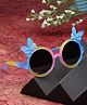 Stol'n Bow Detailed Round Sunglasses - Blue