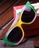 Stol'n Colour Gradient Oval  Sunglasses - Green