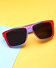 Stol'n Colour Gradient Square Rim Sunglasses - Red