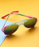 Stol'n Colour Gradient Aviator Rim Sunglasses - Dark Pink
