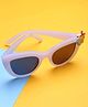 Stol'n Cat Eye Shaped Unicorn Sunglasses - White